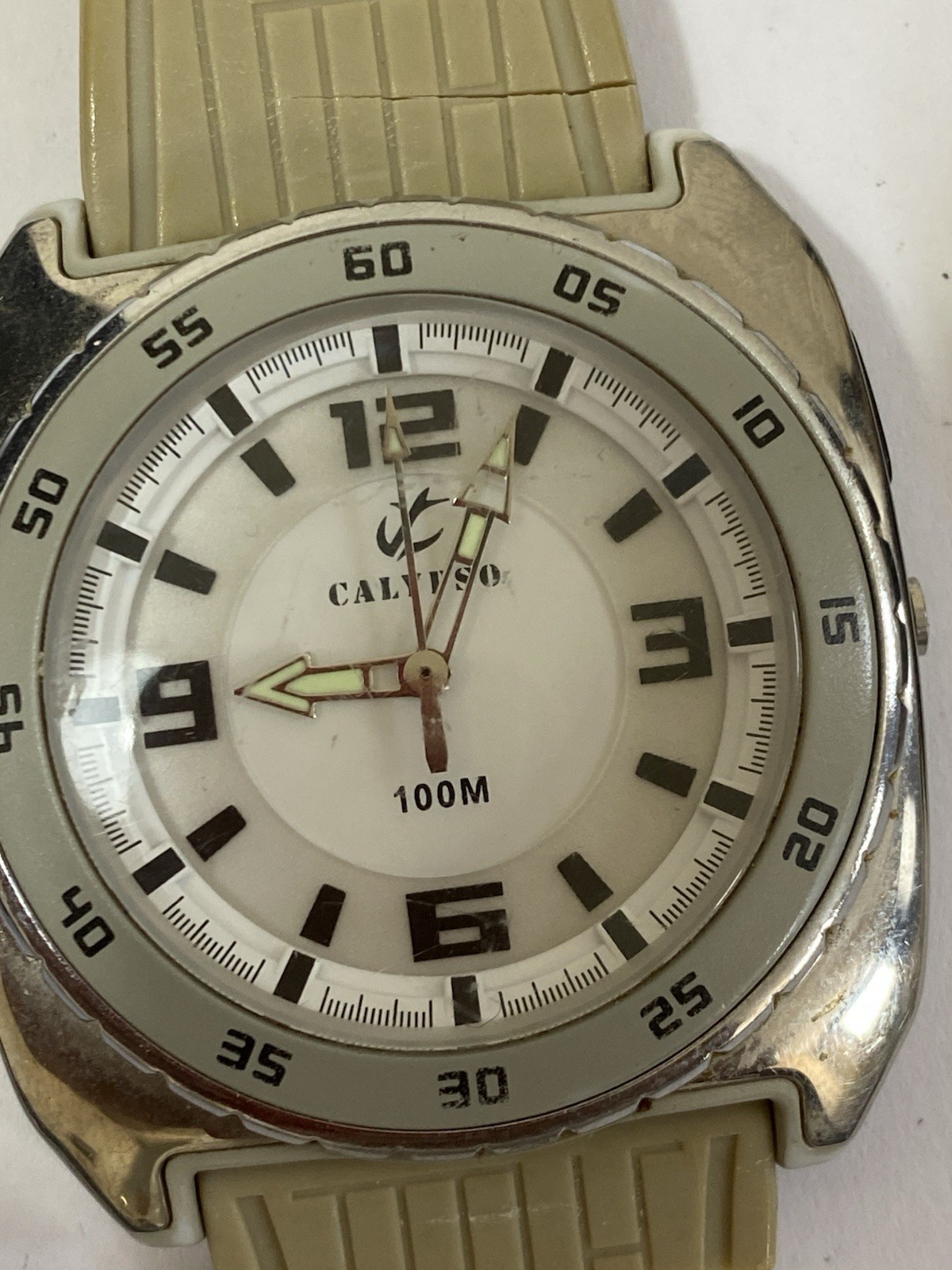 Lot of 7 Vintage Calypso Palinuro SK Mingrui Men’s Watches Parts Stock
