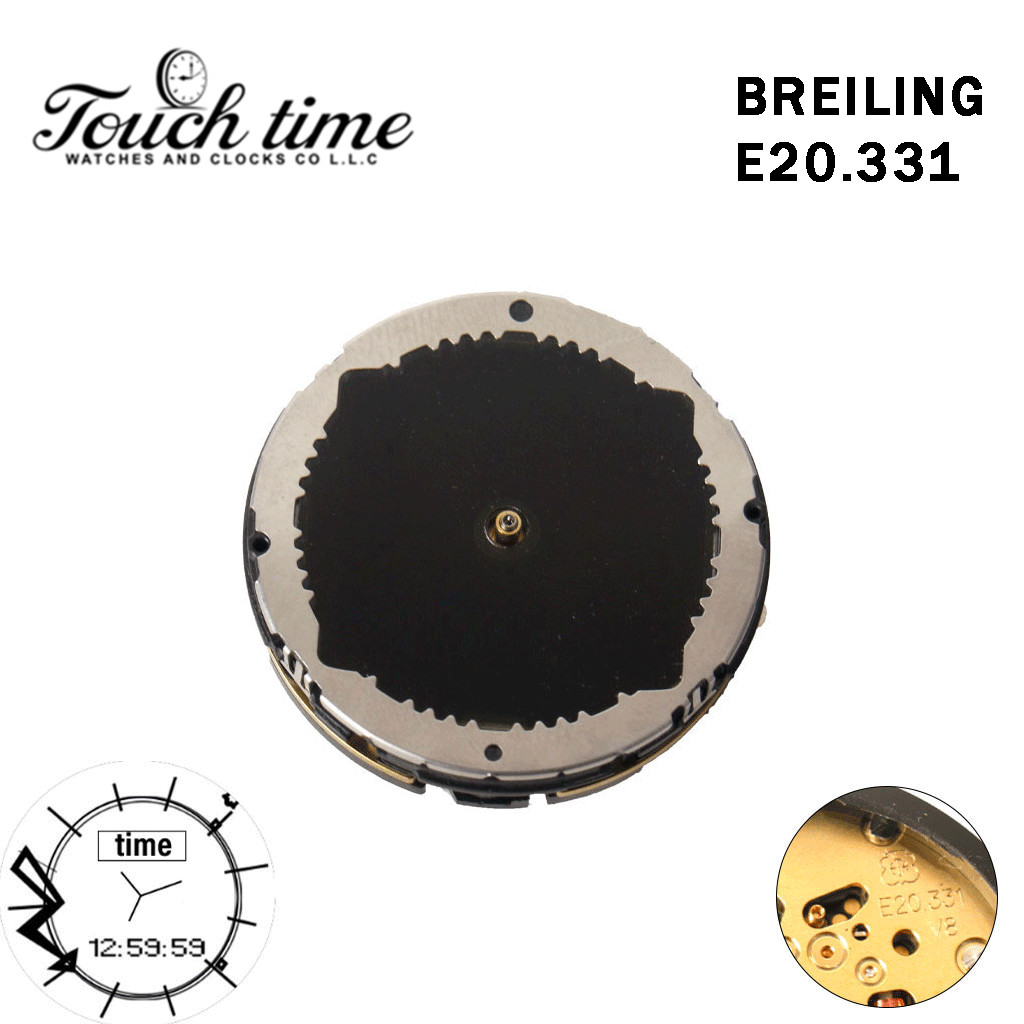 ETA E10.331 Swiss Made – For BREITLING Analog/Digital Movement-Without Stem.