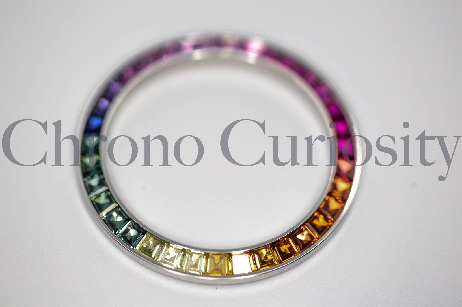 Custom Rainbow Bezel for Rolex Daytona – Fits 116500, 116520, 116509, 116529
