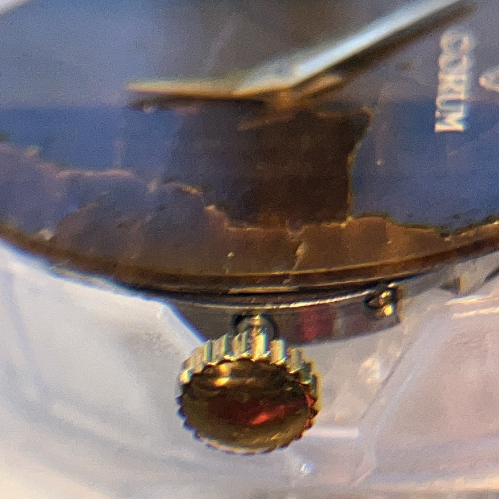 VTG CORUM Lady’s Tigers Eye Dial CORUM Movements 85622 for Parts Repair