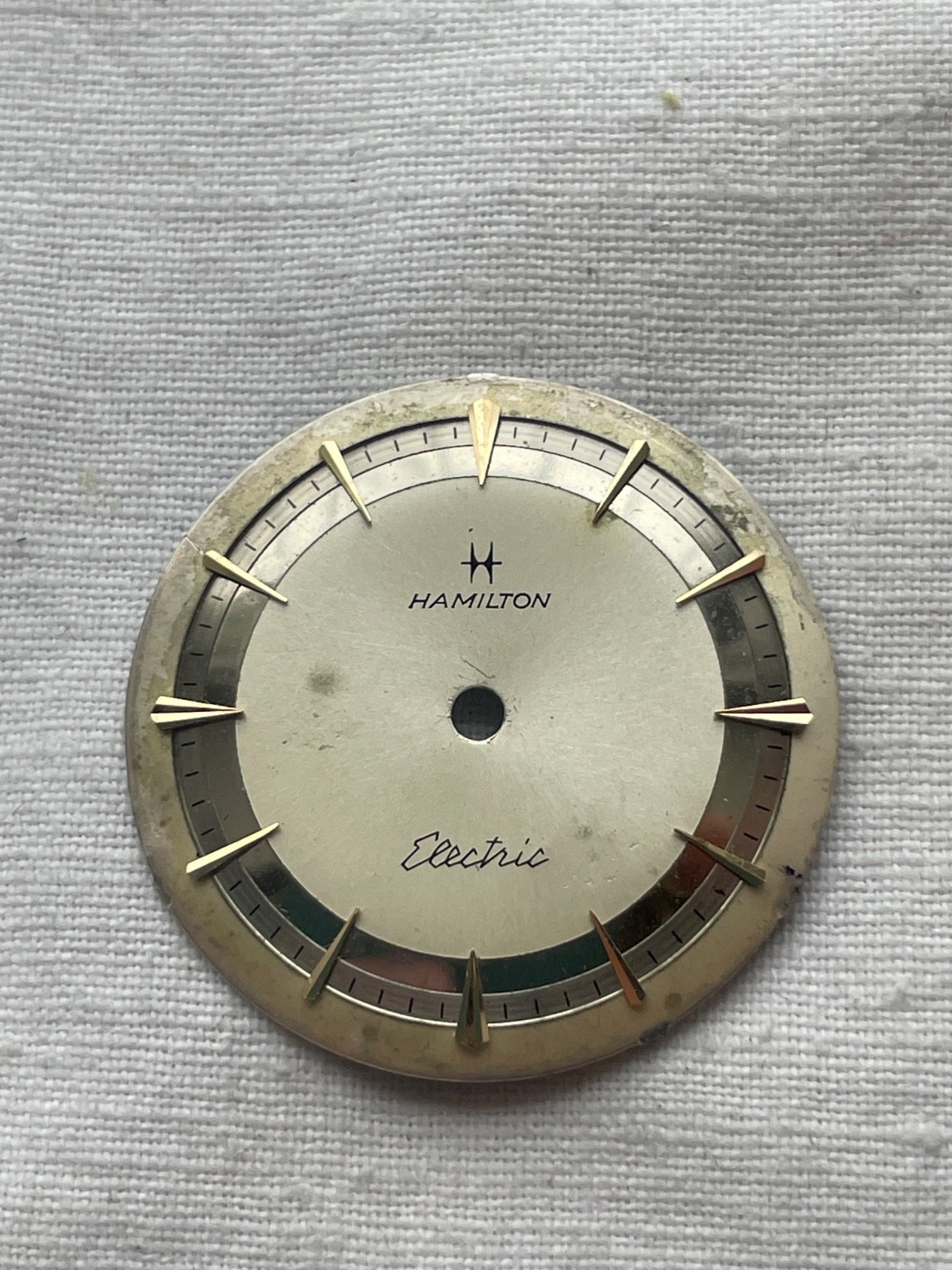 Hamilton electric – original dial