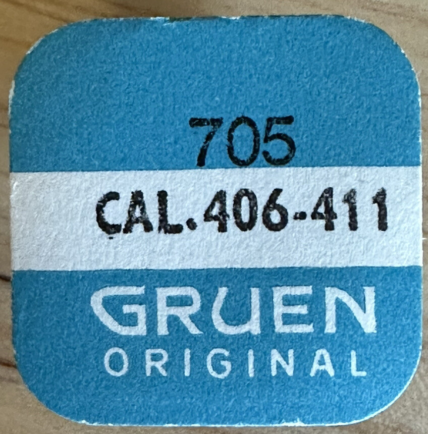 GENUINE GRUEN EB705 CAL406 ESCAPE WHEEL AND PINION WATCH REPAIR PART WP5