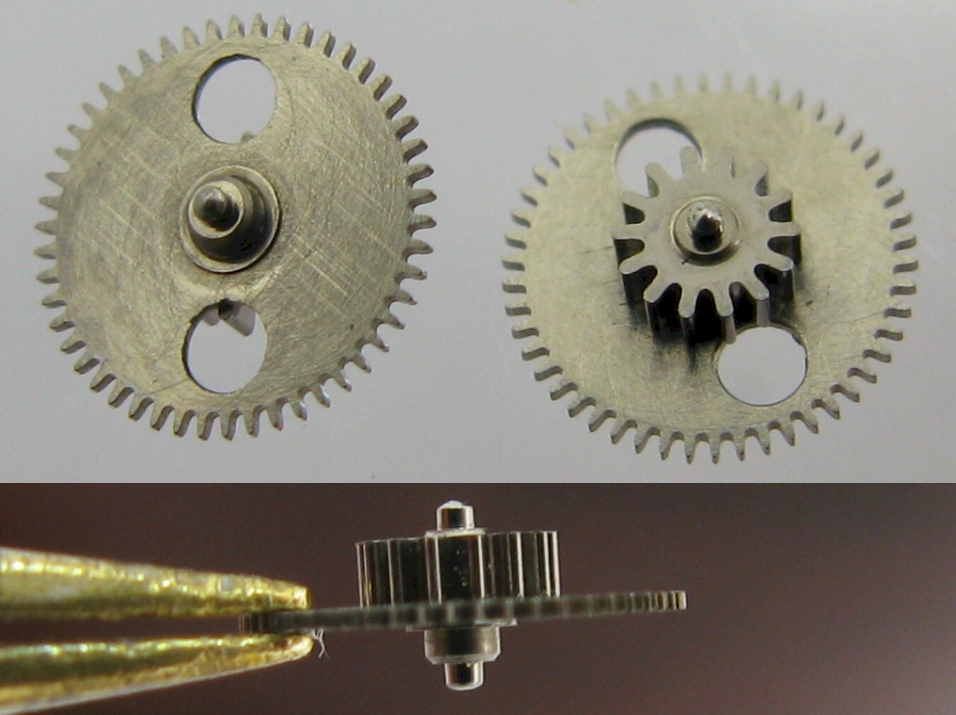 Rolex bubbleback 620 630 Watch 9 3/4 NA automatic part 1 st. intermediate wheel