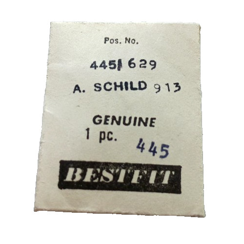 AS 913 913SS 1049 Setting Lever Spring Set Bridge watch part #445/629 Mido 1937