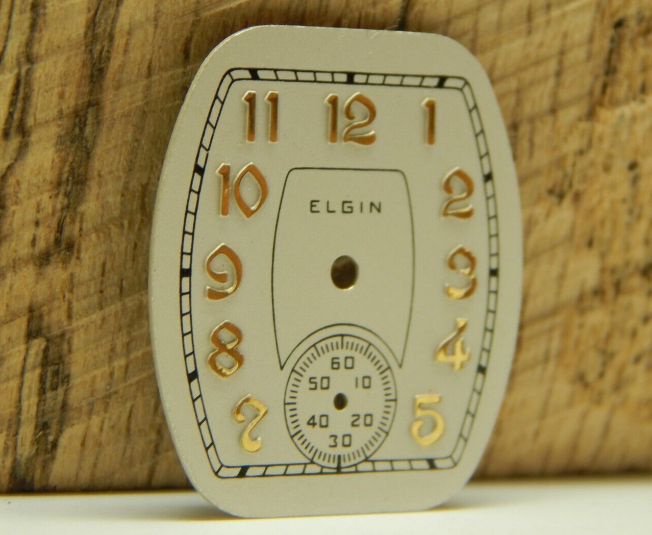 Beautiful Elgin Watch Dial 26.8mm Diameter Circa 1920’s or 1930’s
