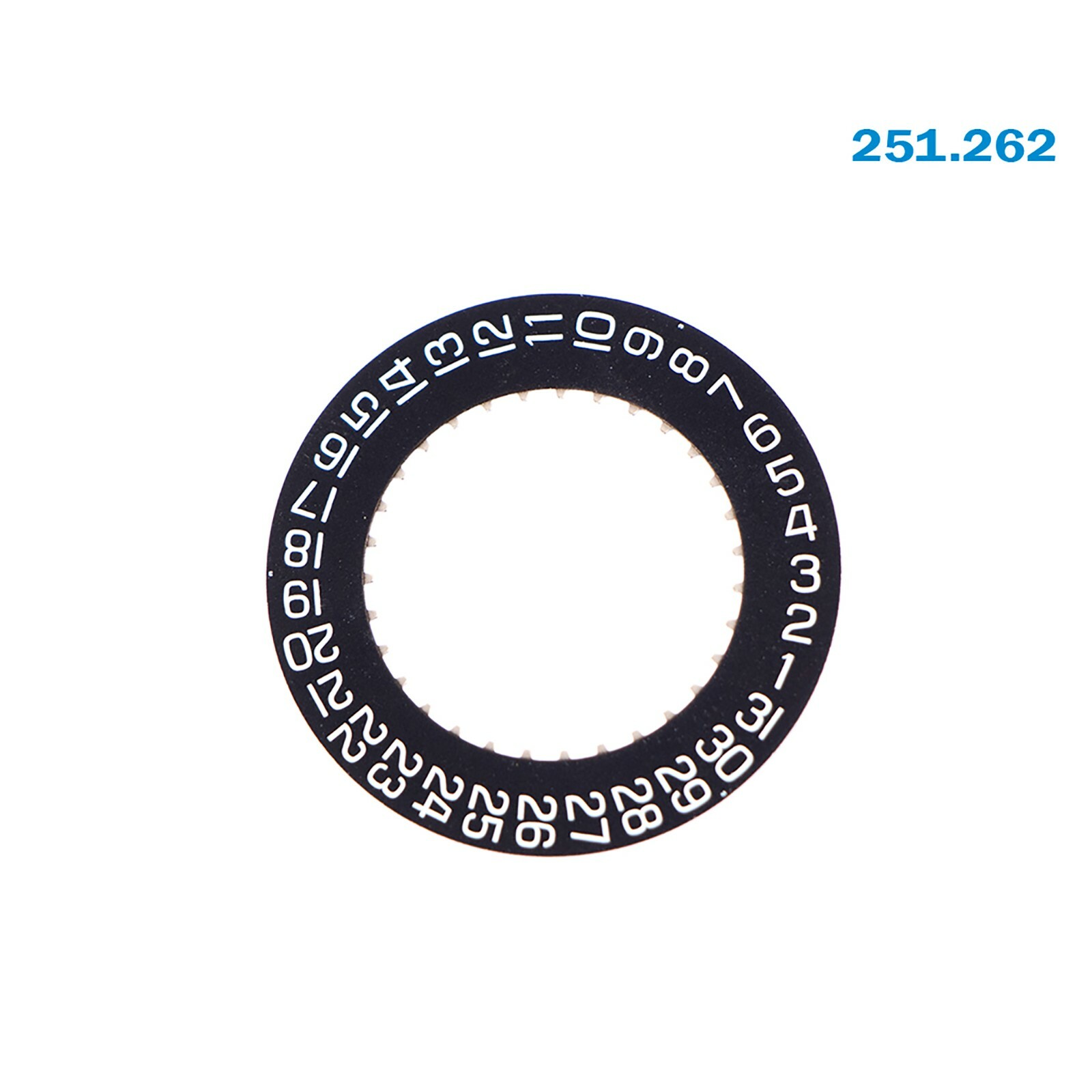 DATE DISK FOR ETA MOVEMENT PART No : 251.262 OR 251.272, DATE AT 4.