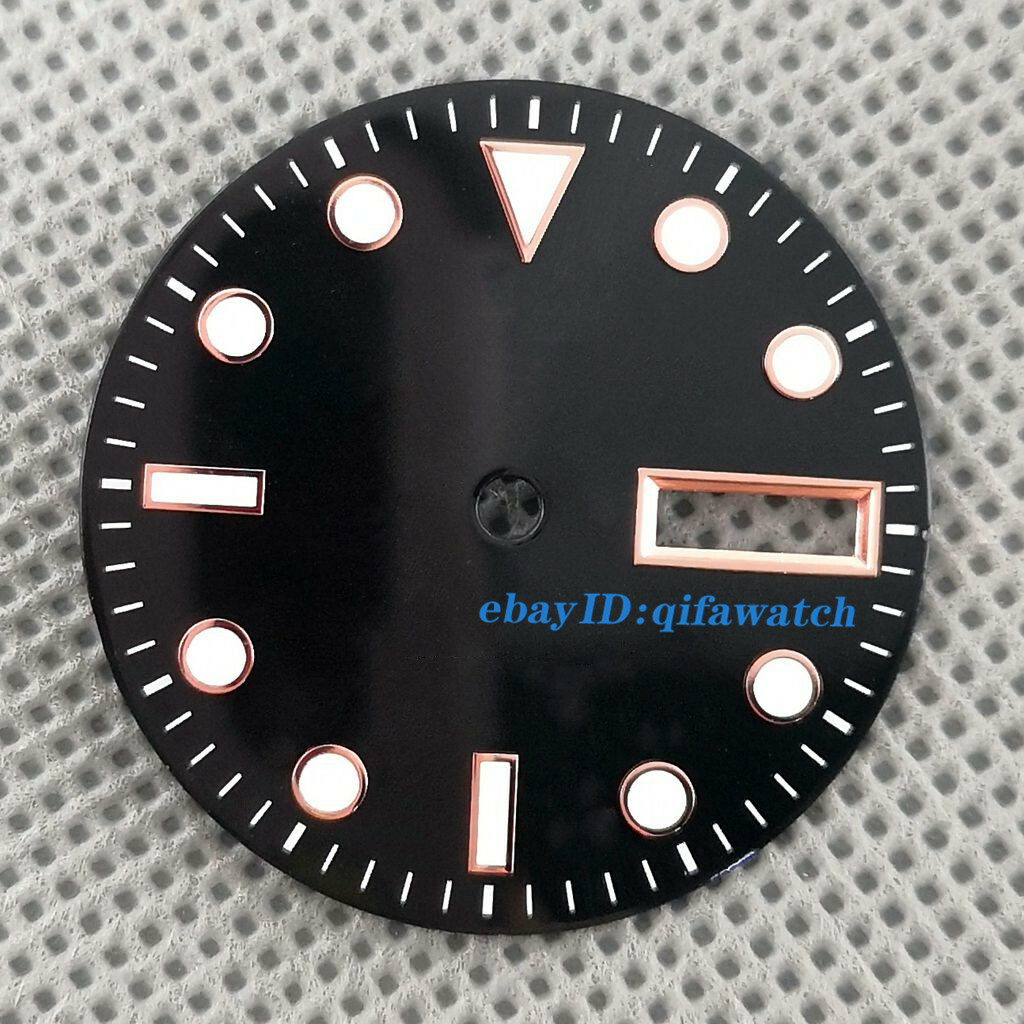 29mm Glossy dial Sterile Watch Dial Fit NH36 NH36A automatic movement