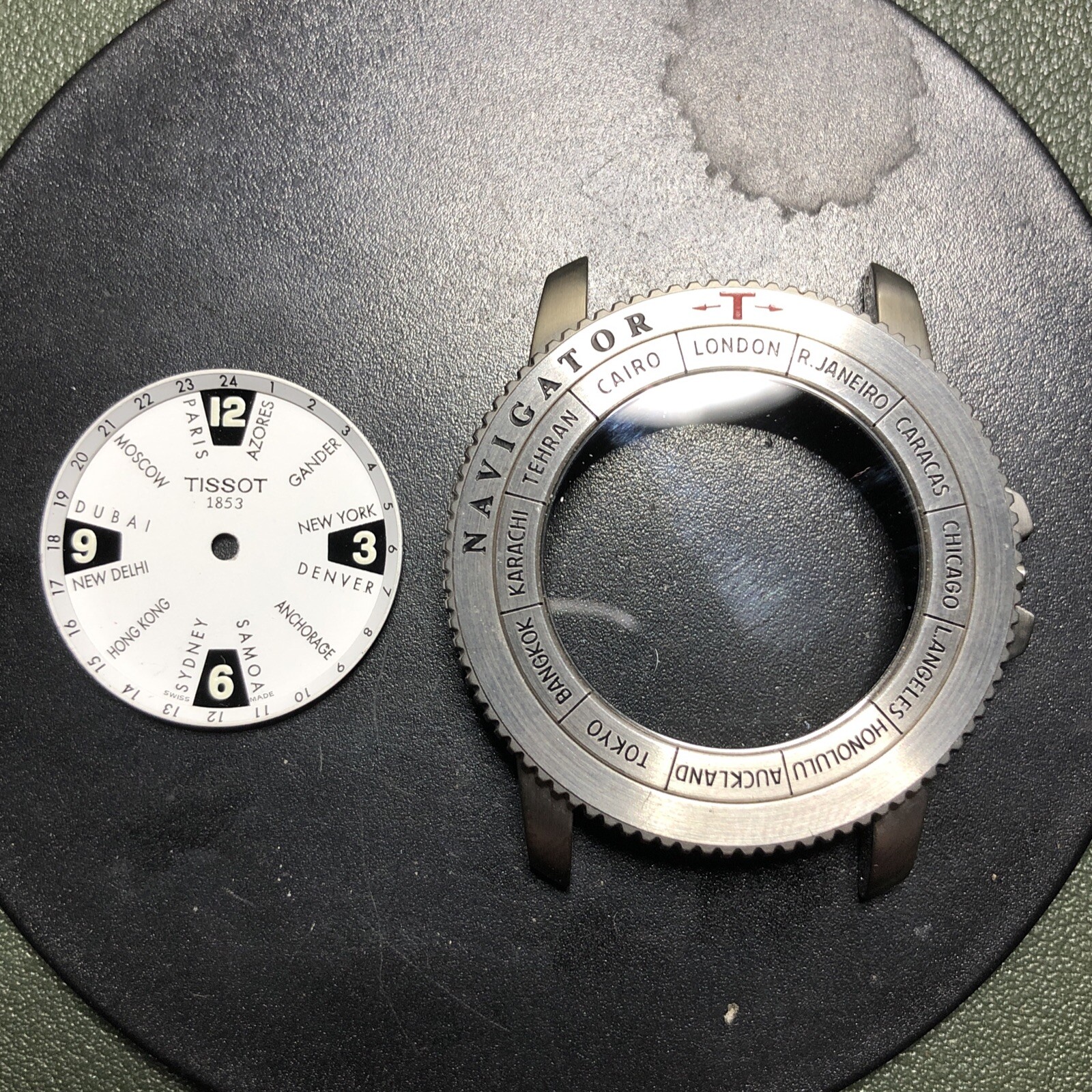 Tissot Navigator T30148512 Watch Dial and Body