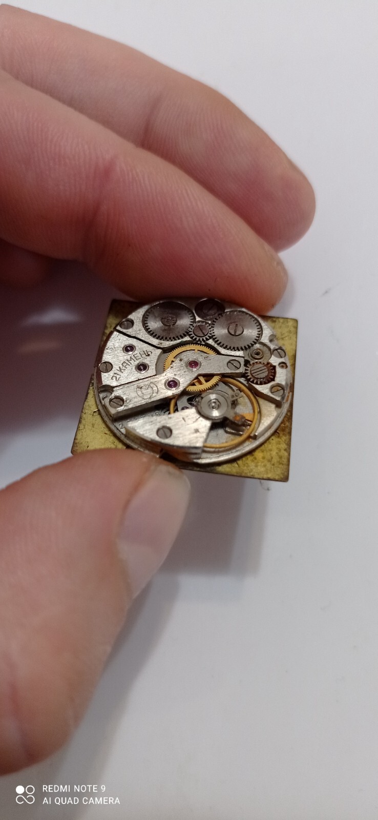 Vintage USSR Slava Mechanical Movement 2414 cal. For Parts. 3 pst. For Parts