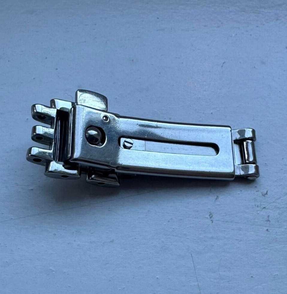 Genuine Omega Deployment Deployant Clasp Buckle Bracelet 6504/838 117ST6504838