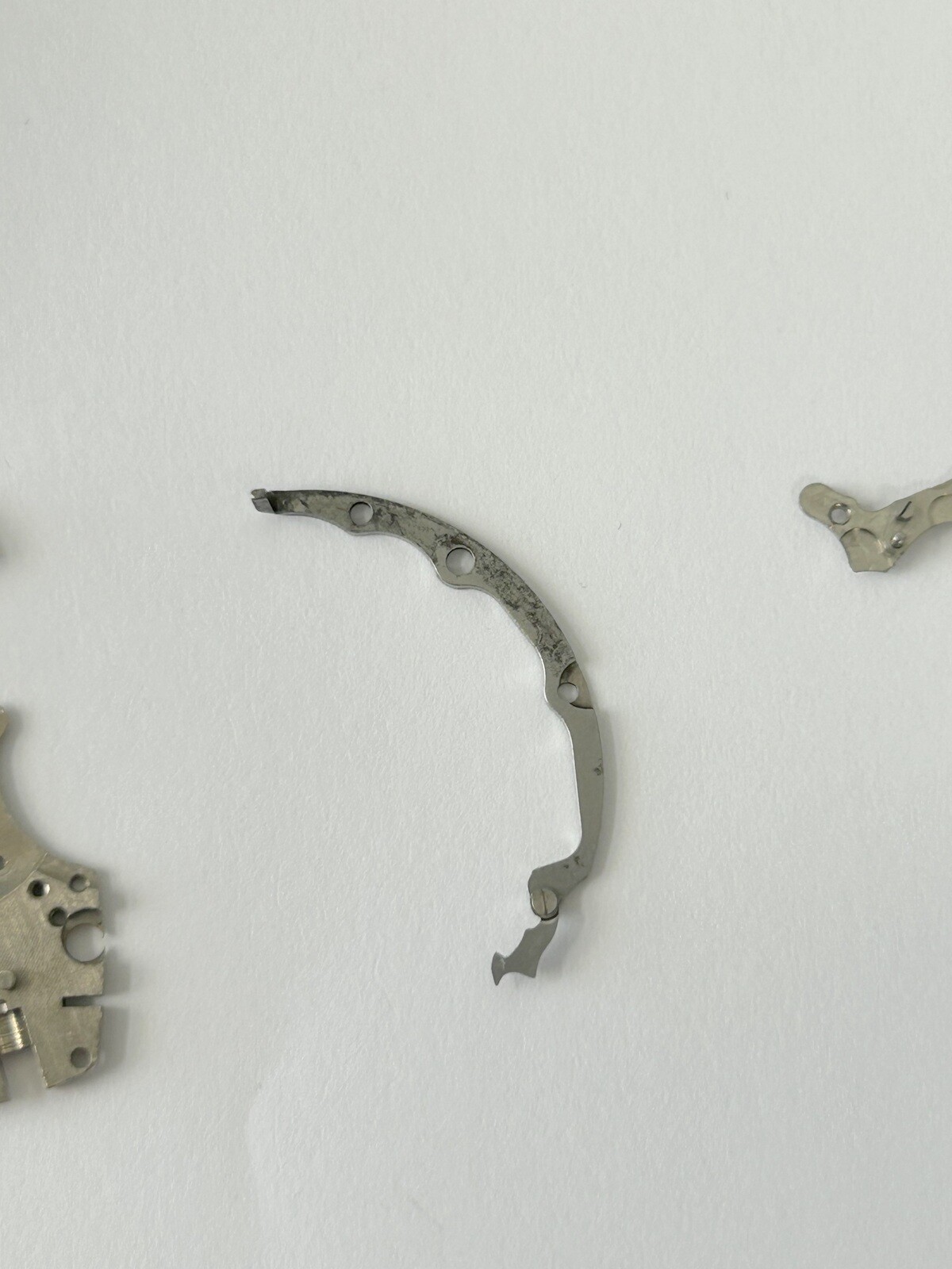 Venus Cal 175 Movement Part Balance Wheel Spring Barrel Bridge Wakmann Breitling