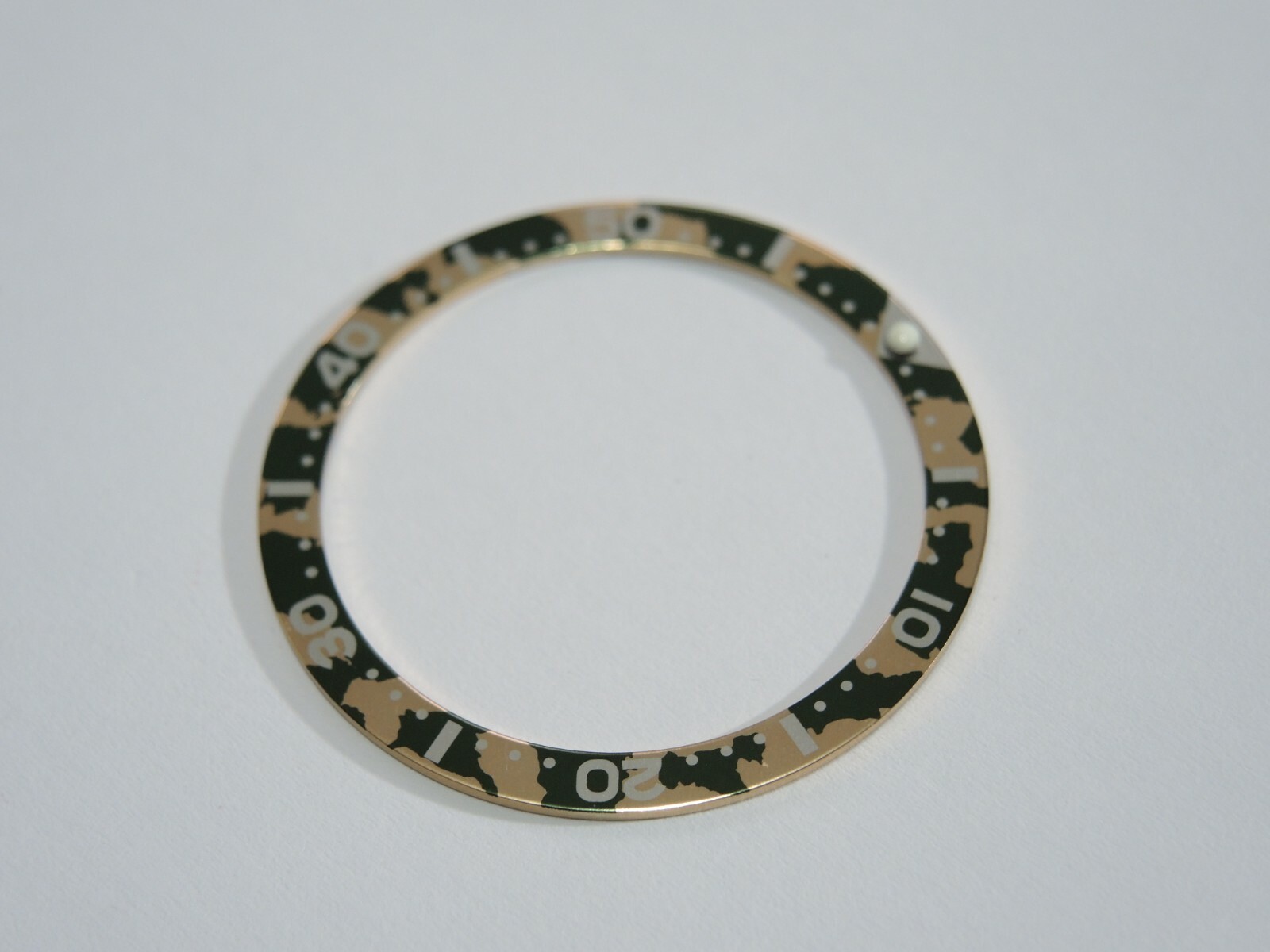 NEW BEZEL INSERT FLAT CAMOUFLAGE LARGE DIVERS SKX007-009 /6309-7040 /7002-7001