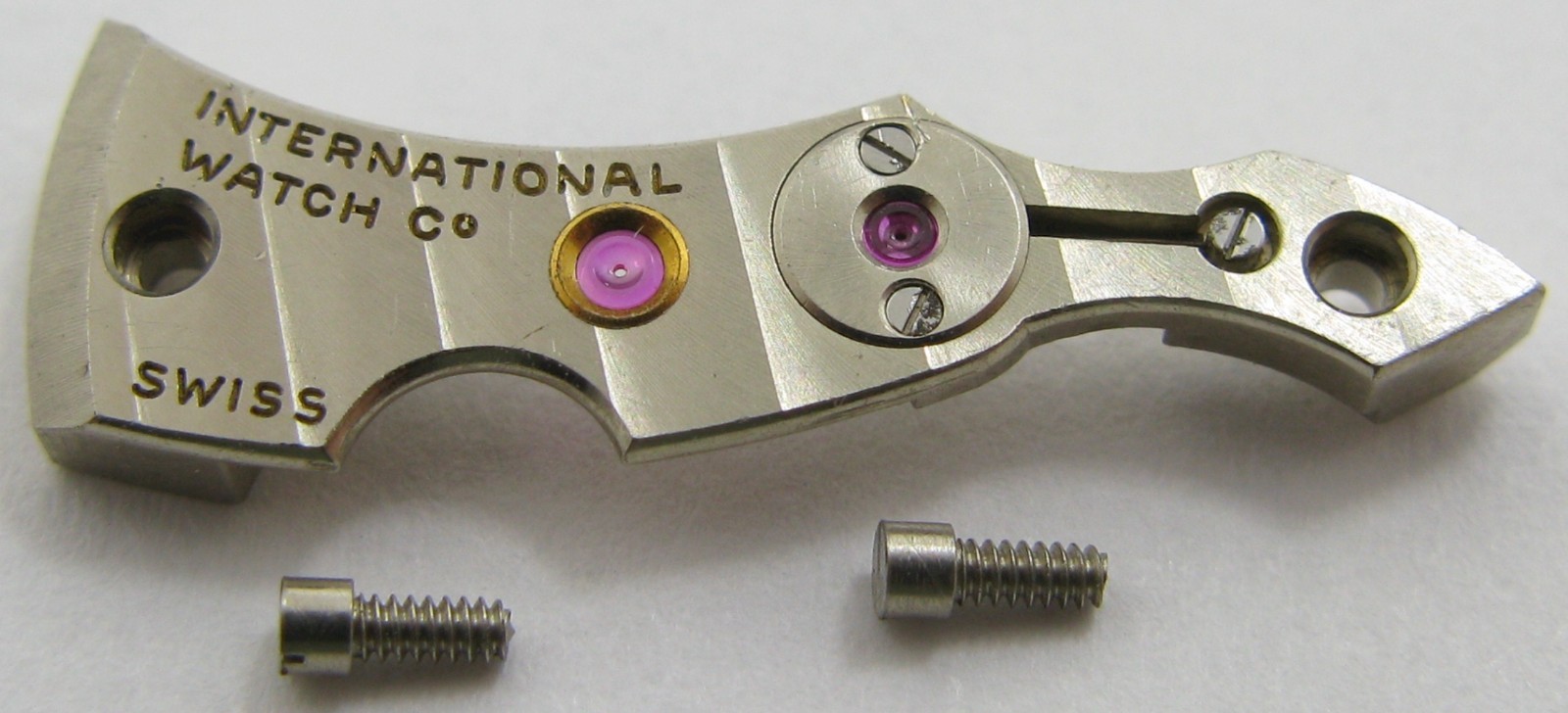 IWC c 89 Watch Part: train wheels bridge