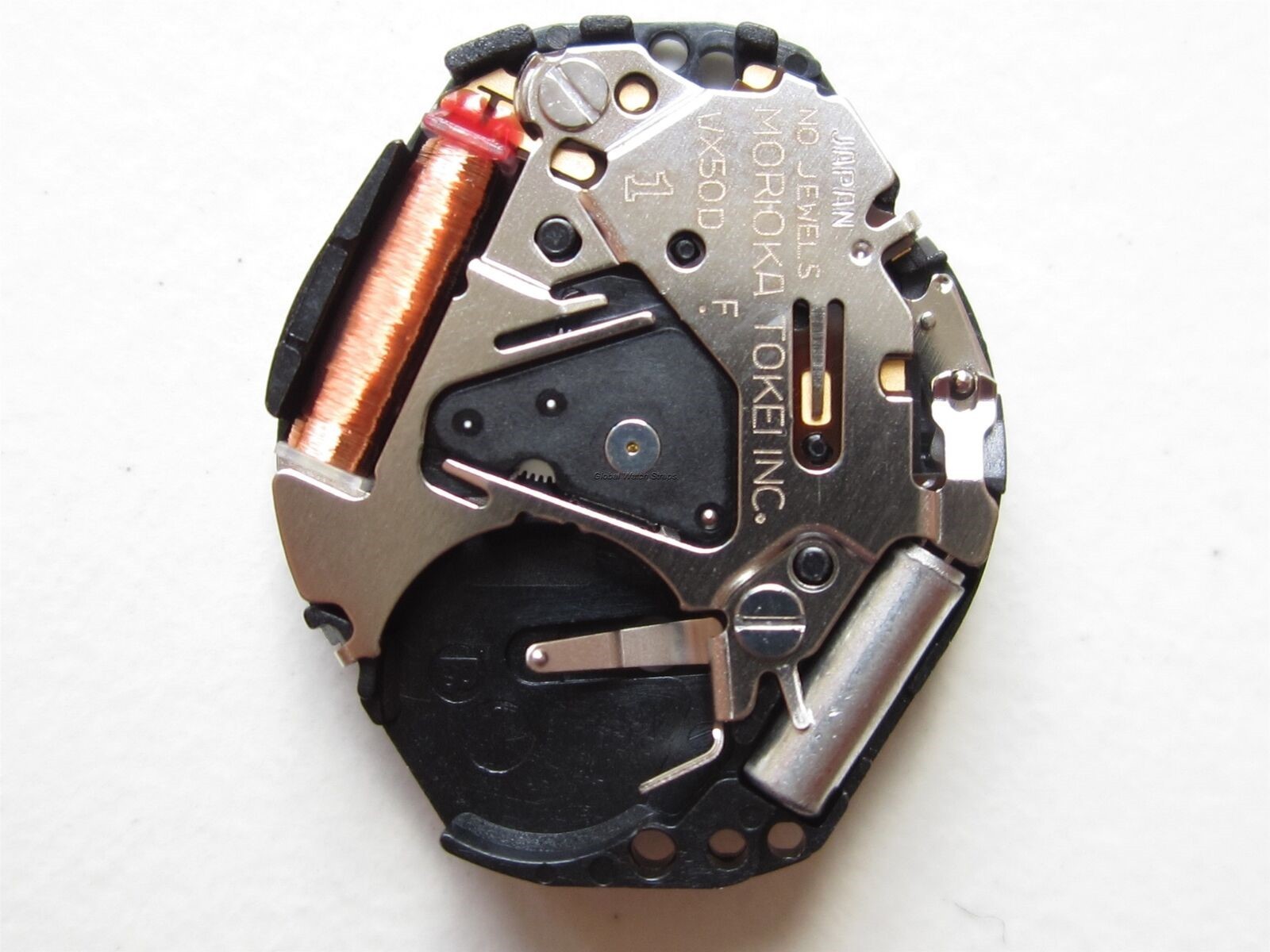 Morioka Miyota 6¾ x 8″‘ cal. VX50D Japan N.O.S. quartz watch movement