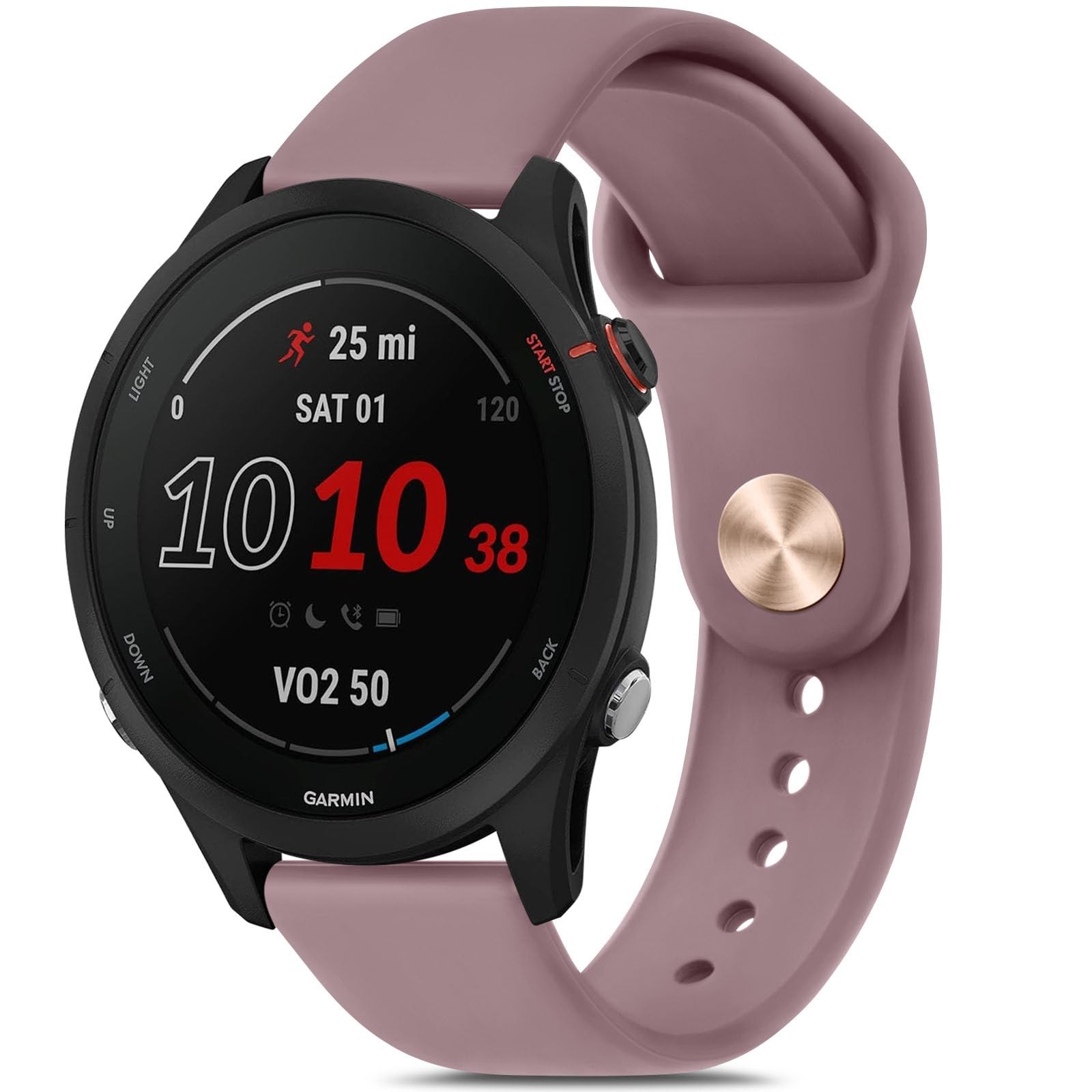 Vancle Bands for Forerunner, Vivoactive 4/Venu 3/Venu 2 – Soft Silicone Sport…