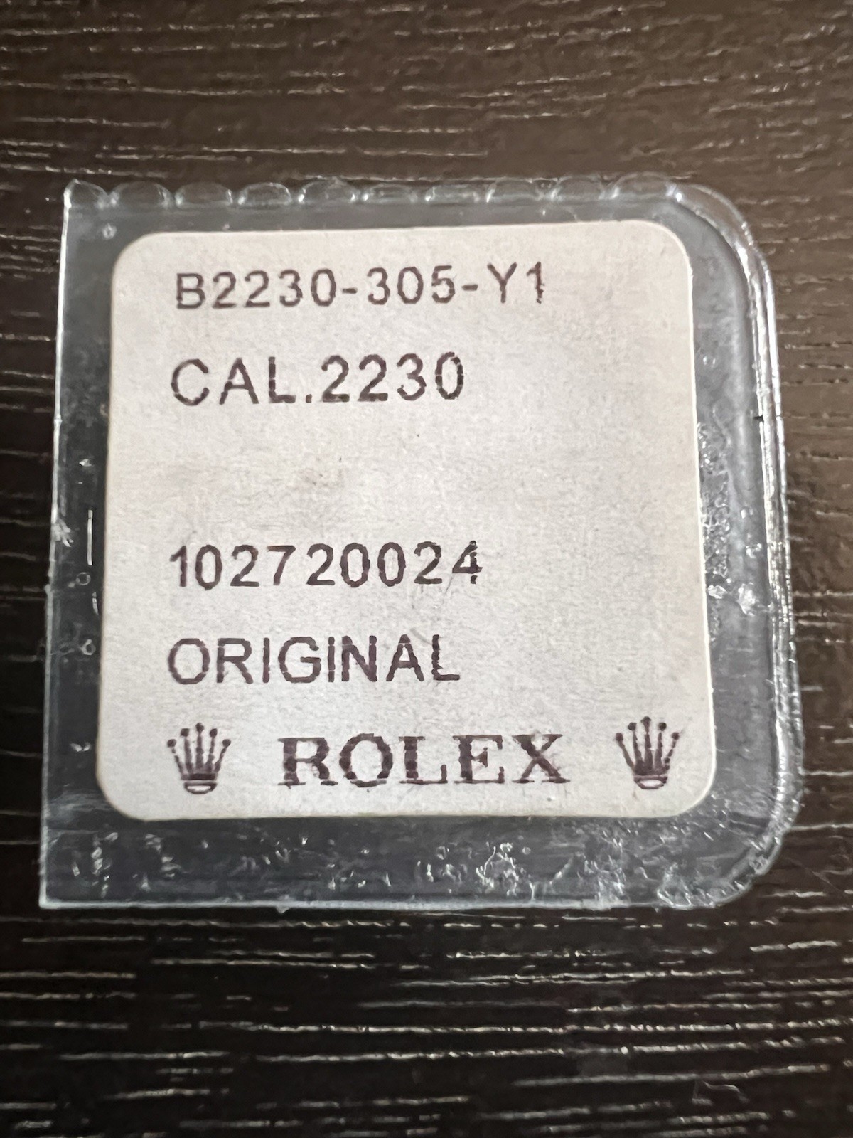 GENUINE Authentic Rolex 2230 2235 305 Ratchet Wheel New Factory Sealed