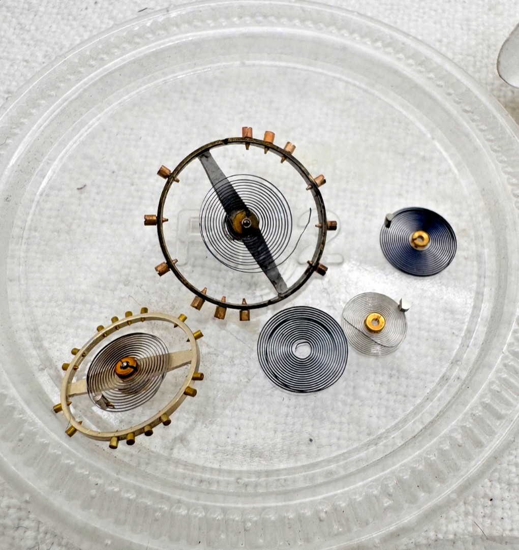 LOT complete Pocketwatch Balance Waltham Riverdale, 8 day, Elgin watchmaker