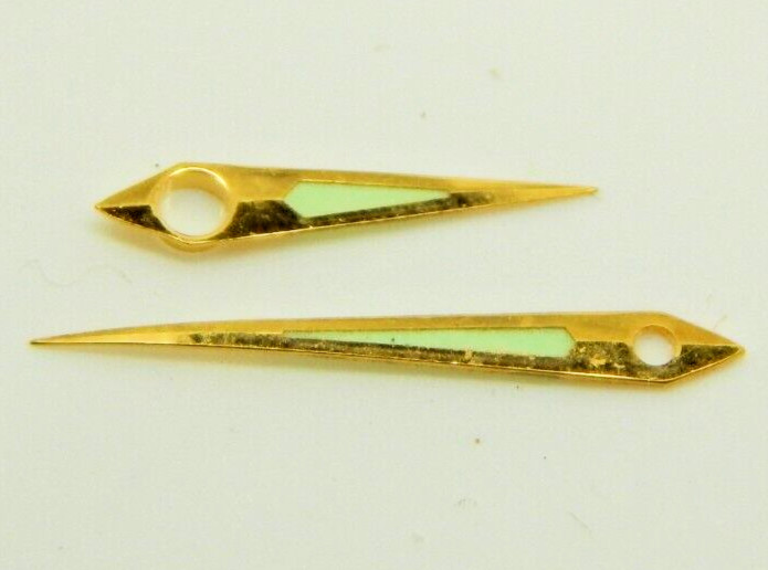 Genuine Caravelle 11OBAC GDAP 26 LUM Set of Hands Watch Part 63-64 NOS