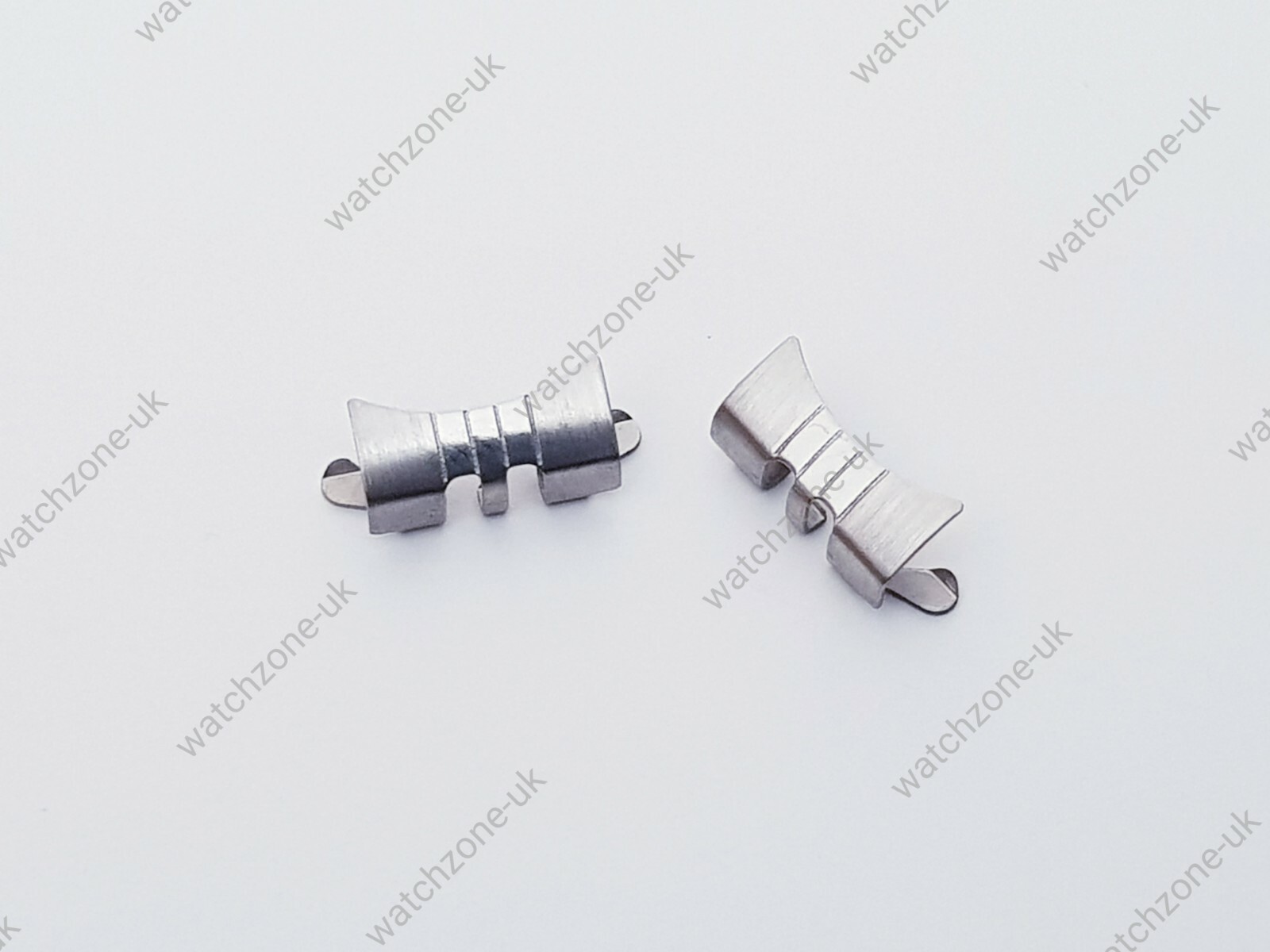 NEW 13MM JUBILEE STAINLESS STEEL LADIES WATCH LUG ENDS CURVED