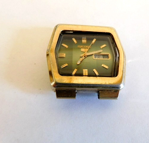 GENUINE SEIKO 6119 WATCH 6119-5460 A.D.D. 21 JEWELS RUNNING. NEEDS CLEANING