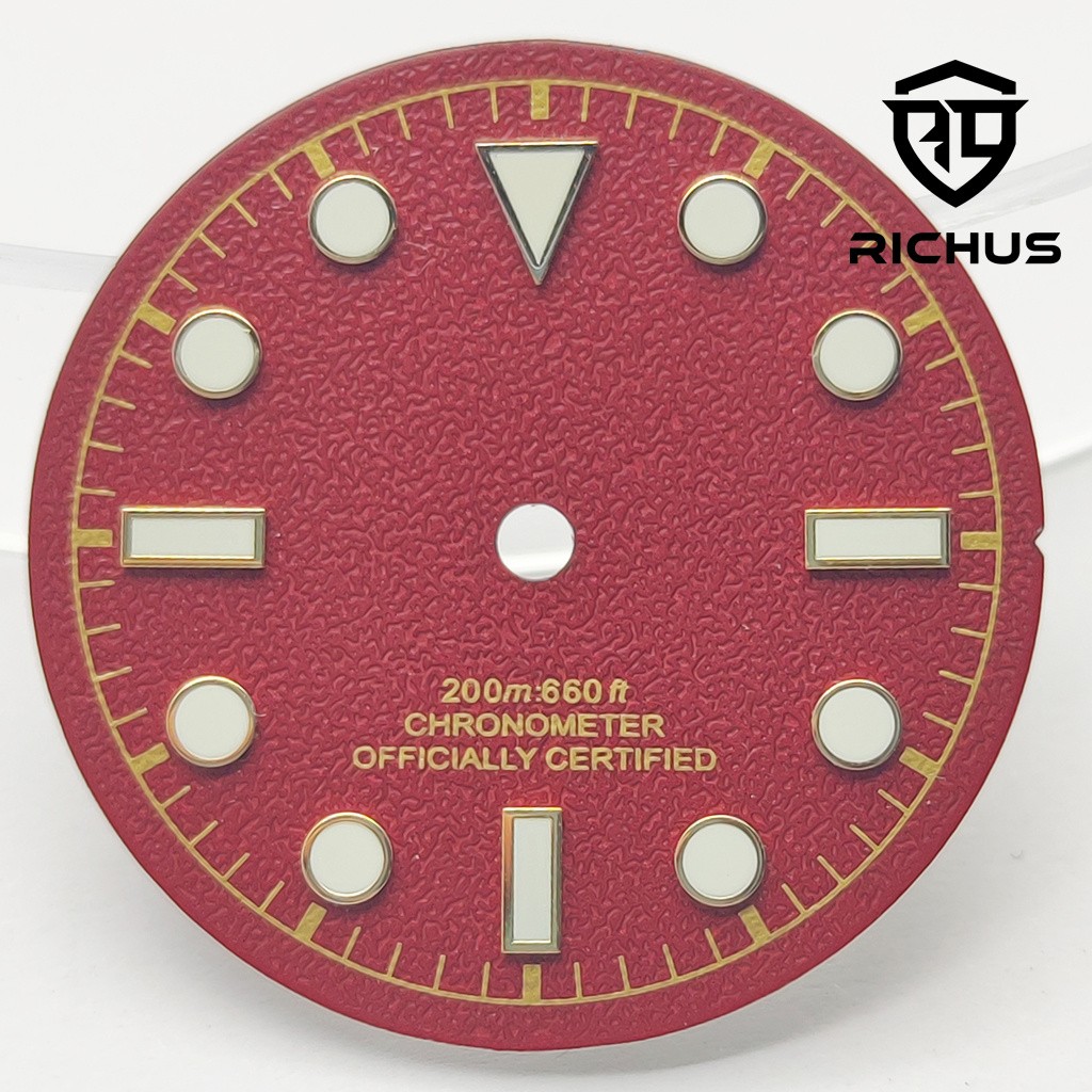28.5mm Dial With Hands Luminous Fit NH34 NH35 ETA2824 Miyota8215-DG Movement