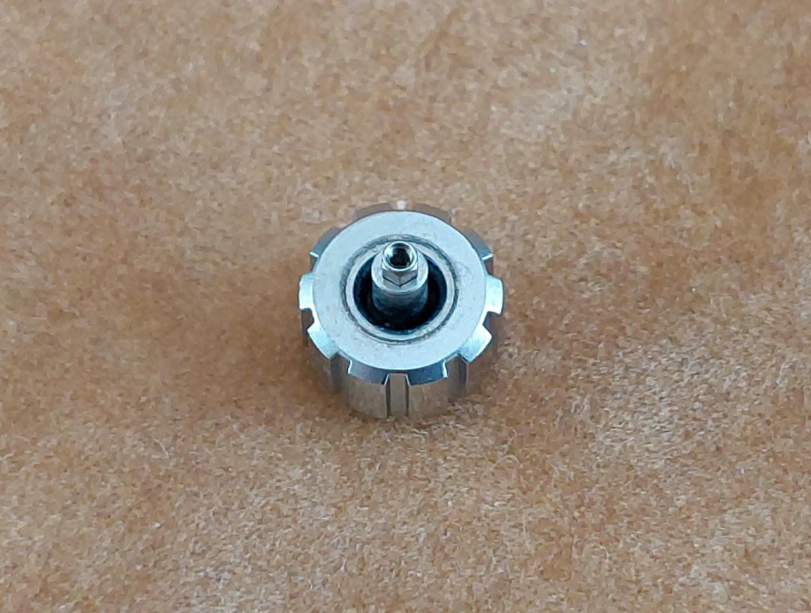 Original OMEGA Steel 7.5mm CROWN for Seamaster 600M Planet Ocean (Large)
