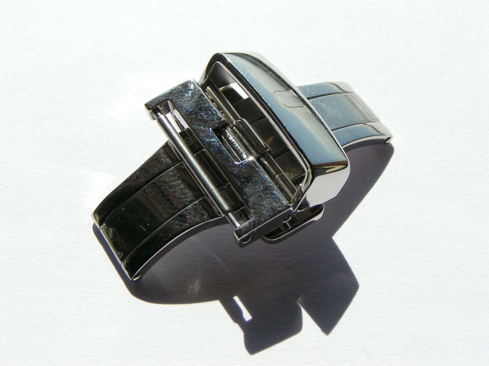 UNION GLASHÜTTE SA D640 000065 Steel 20mm Deployment Deployant Clasp Buckle I504