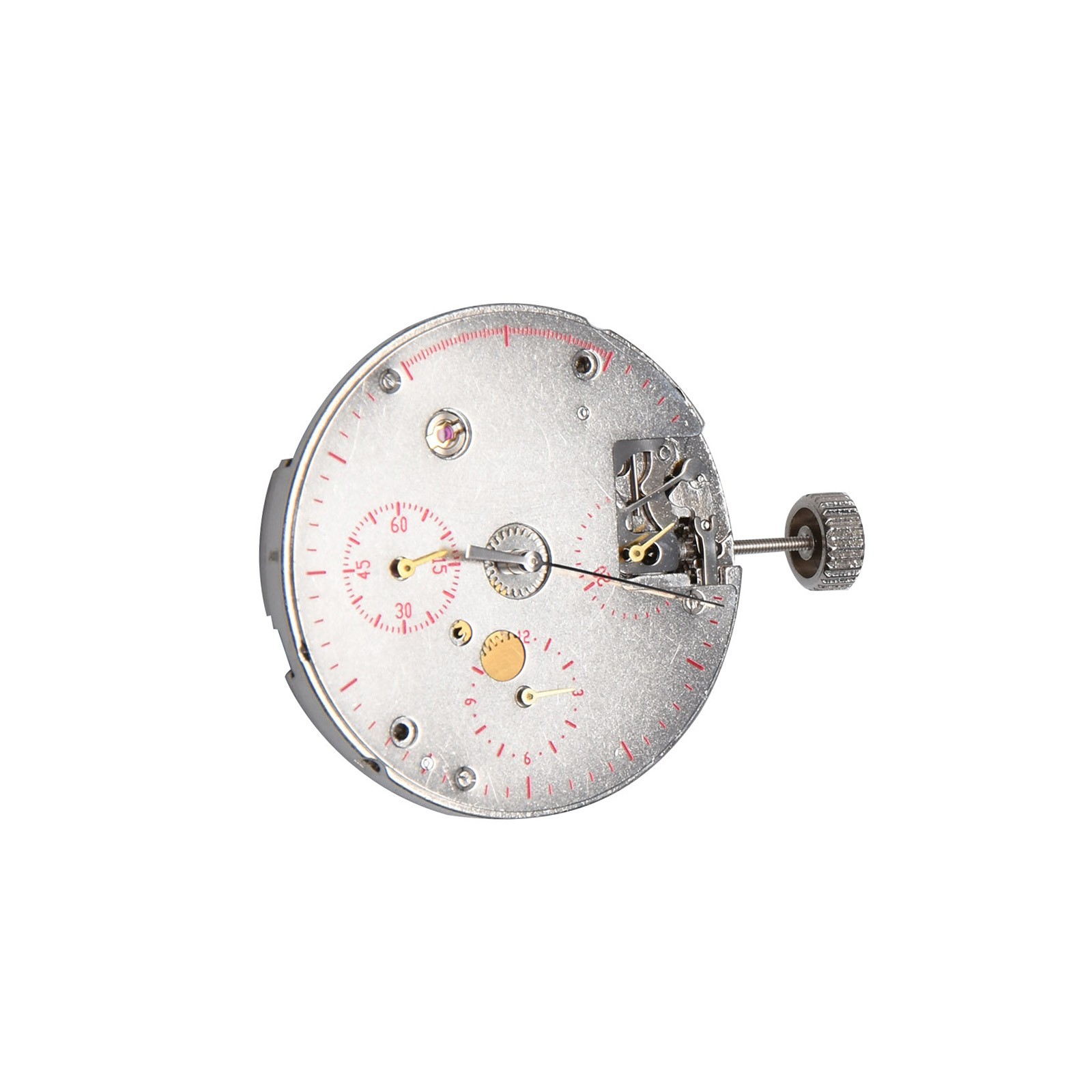ST1903 Automatic Chronograph 22J 45h Small Second 9H 24H 6H Min 3H Repair Part