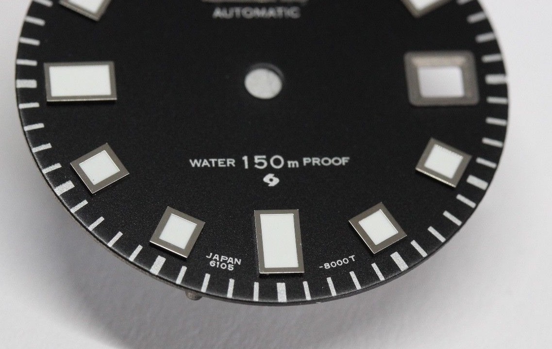 Proof Dial for Vintage SEIKO Diver 6105-8110, 6105-8119, 6105-8000 dive 6105 mod