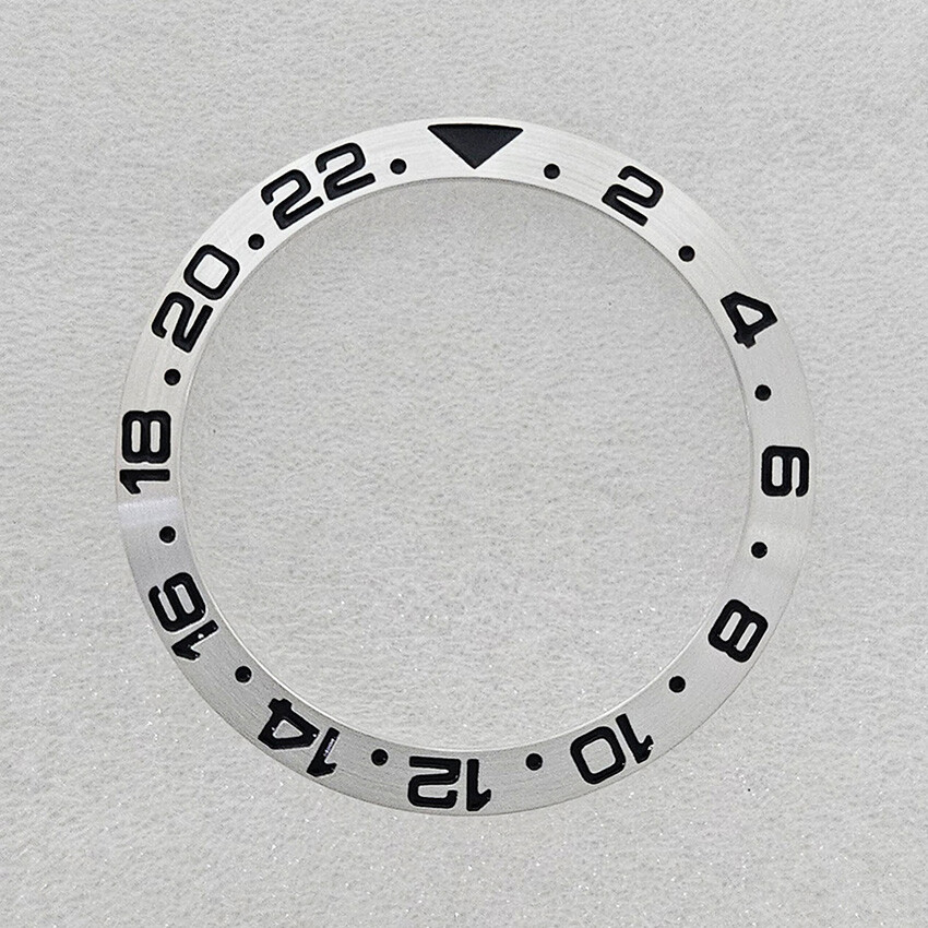 For 40mm Watch Case 38MM Watch Bezel Ring Replacement Metal Bezel No Luminous