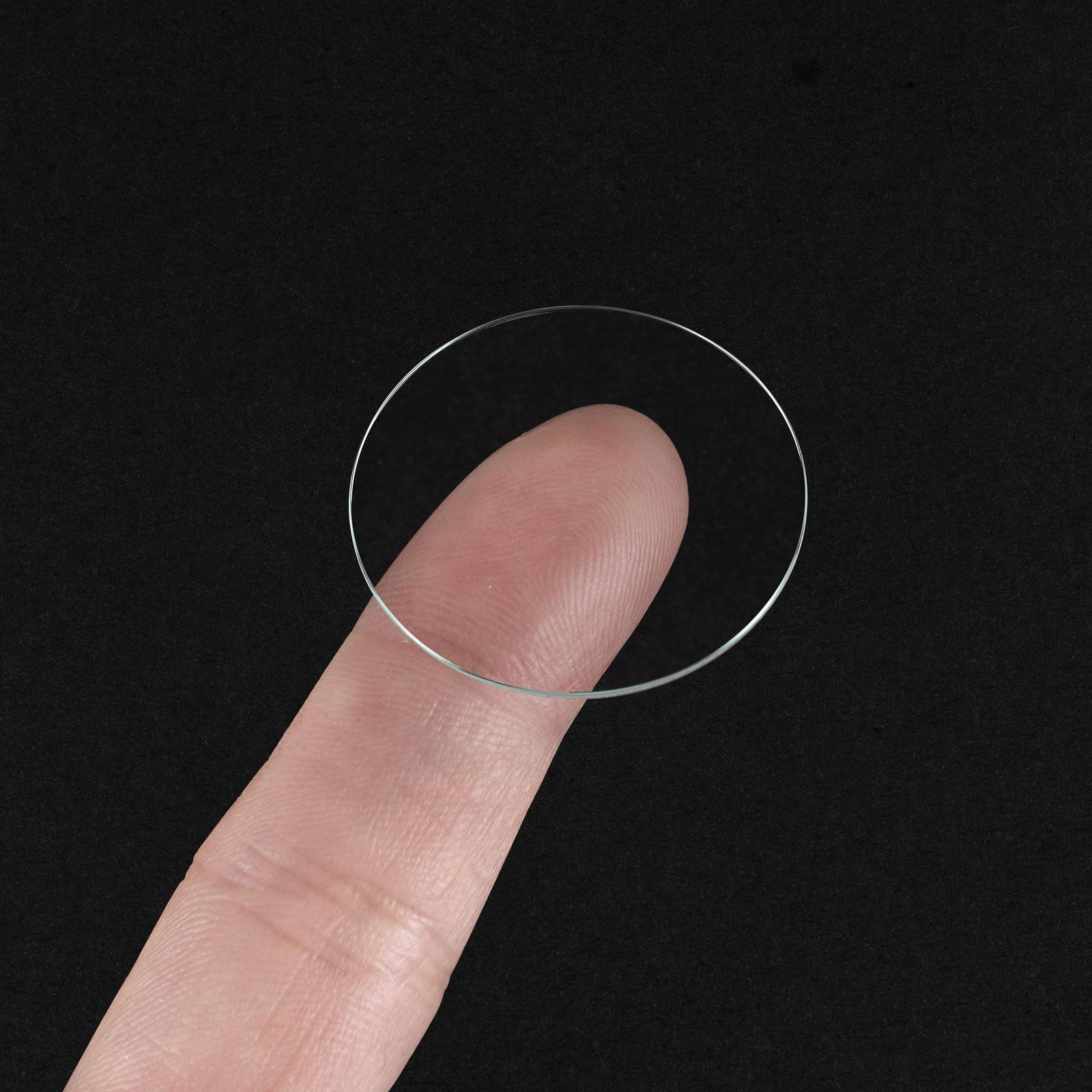8Pcs 29.5mm Dia Watch Glass Crystal Lens Single Dome Round 1.5mm Edge Thickness