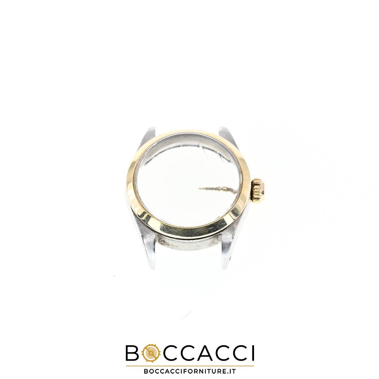 ROLEX Lady case 25mm steel and gold ref. 6516-6519 Cal. 1130 With Gold Crown…