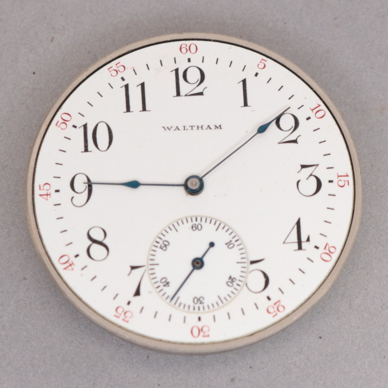 Waltham Pocket Watch Movement 12 Size 15 Jewel 1894 Model – FH453
