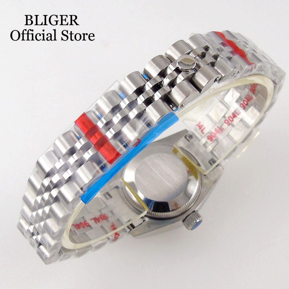 New 26mm Watch Case Fit NH05A NH06A Sapphire Crystal Rose Gold For Ladies watch