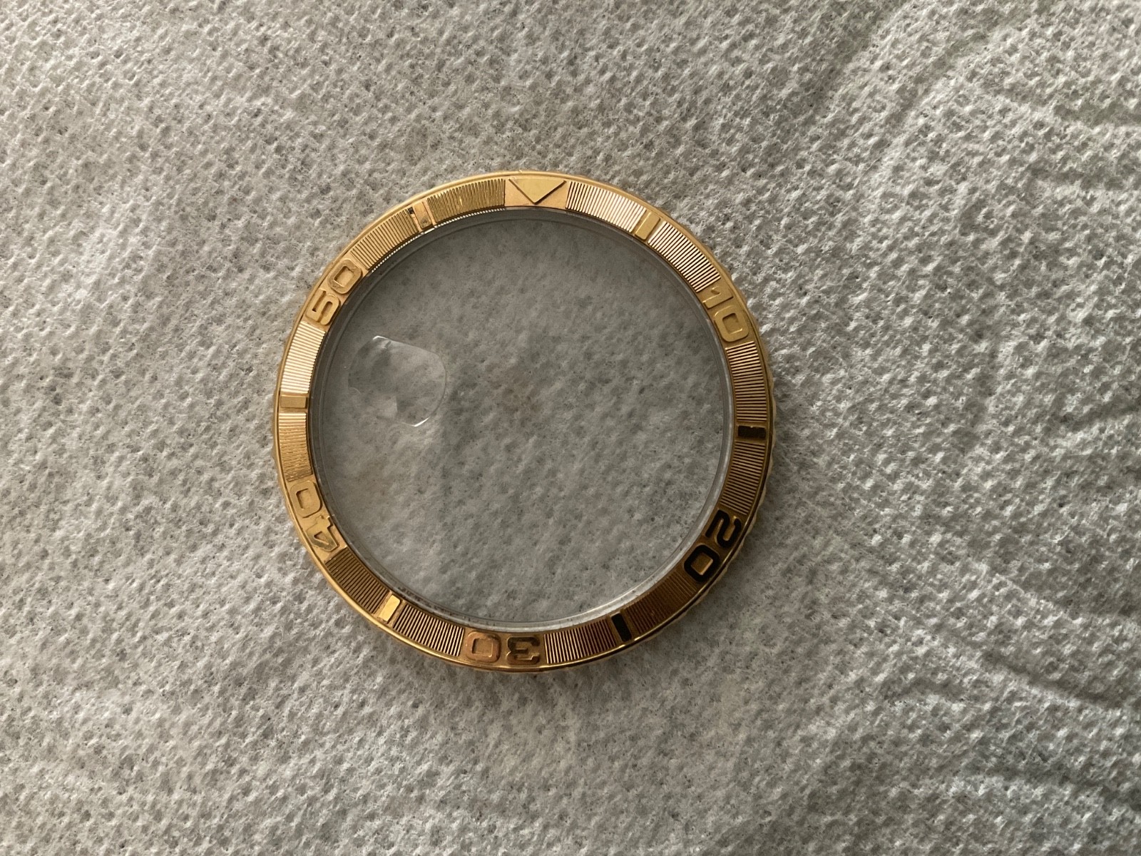 Rolex Thunderbird Turn-O-Graph 18K Yellow Gold Bezel Ref 16250/16253