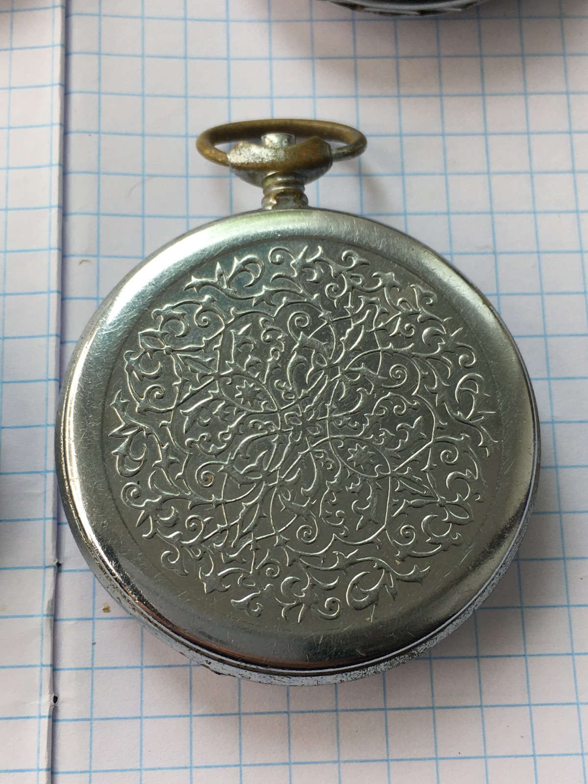 Lot of 7 Pocket Watch Molnija cases soviet. for spare parts or for restoration.