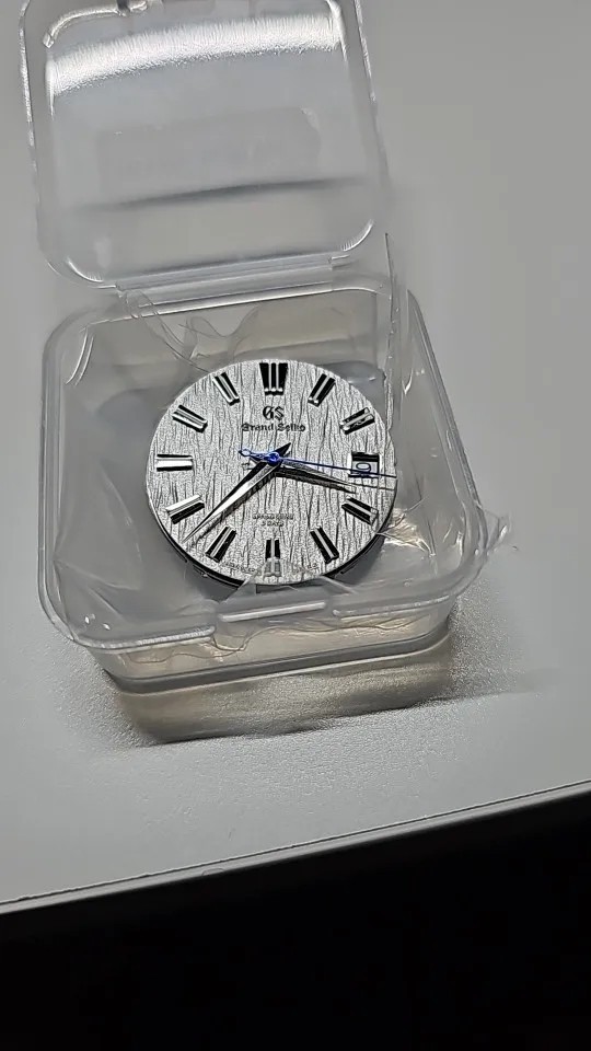 Polished Dauphine Watch Hands Set Presage Cocktail Style For NH35 NH38 10x14x15m