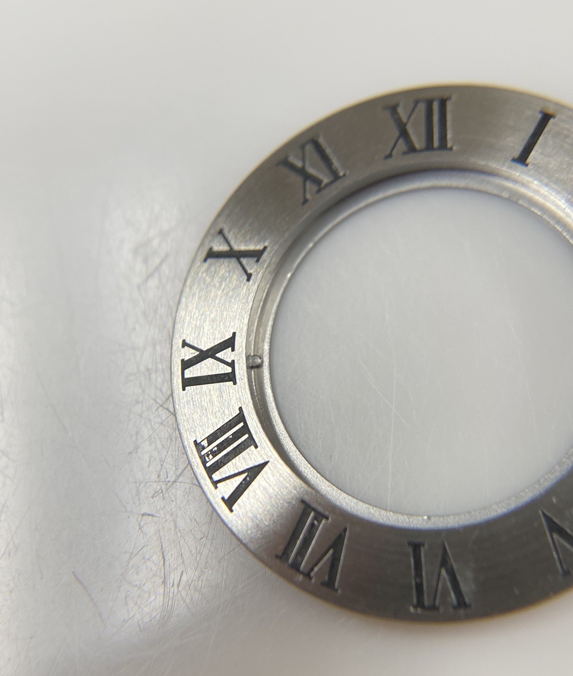 Original Cartier 21 Must de Cartier 1330 Roman Numeral Bezel Insert