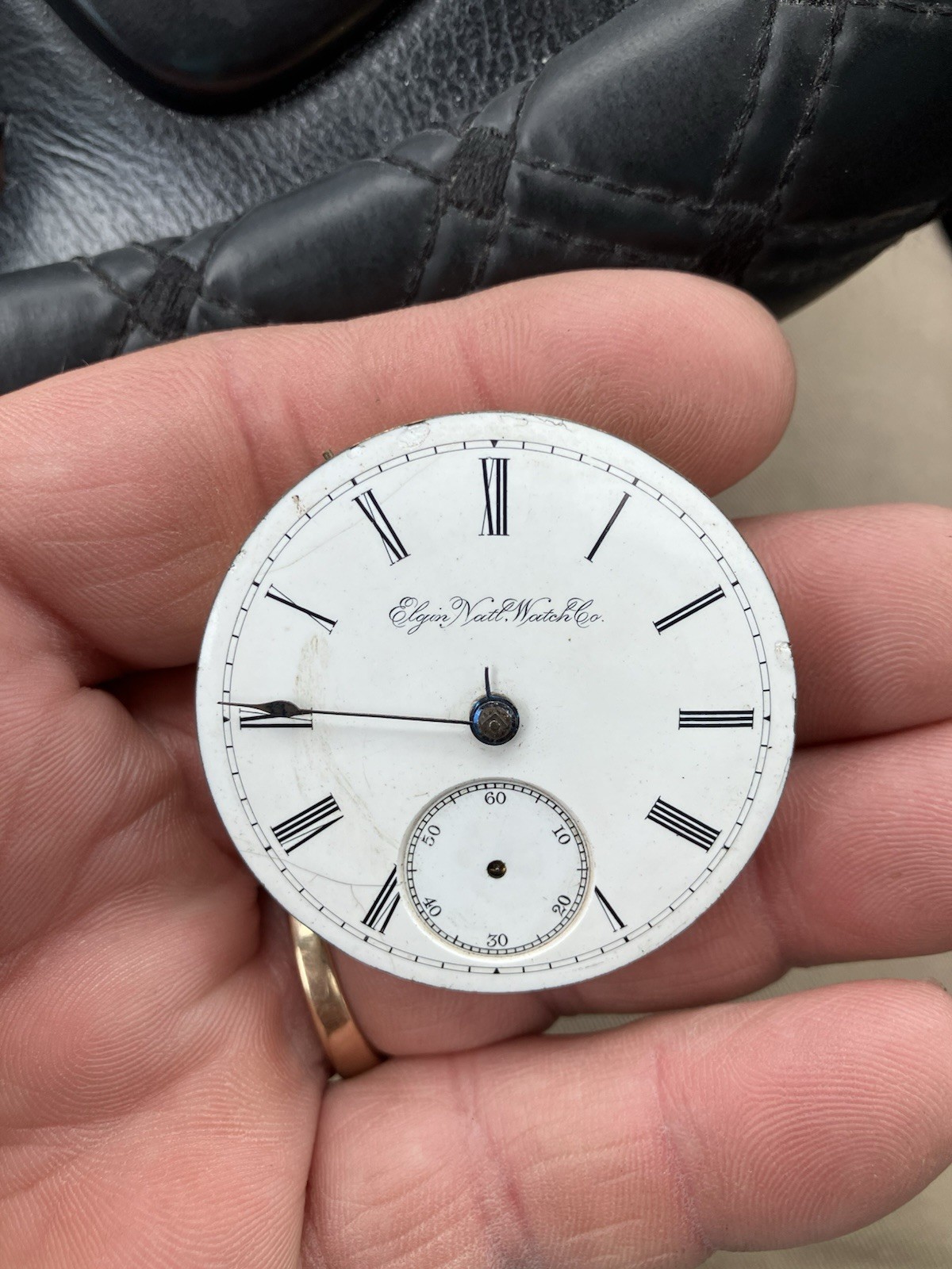 Waltham & ELGIN Pocket Watch Movements Parts Repair