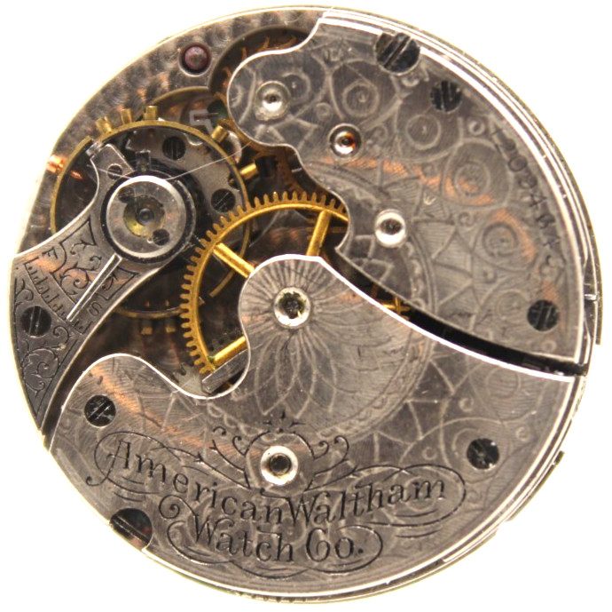 1902 WALTHAM POCKET WATCH MOVEMENT 12094643 GRADE: SEASIDE 0s 7j (EC)