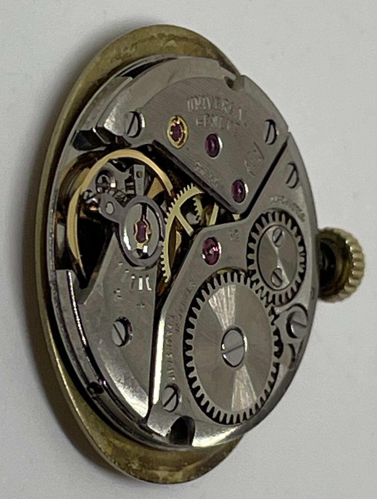 UNIVERSAL GENEVE 42 MOVEMENT Swiss 17 Jewels Runs