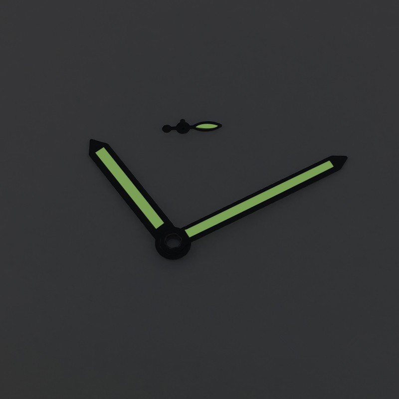 Green Luminous Watch Hands Replacement for ETA 6497 6498 ST3600 ST3620 Movement