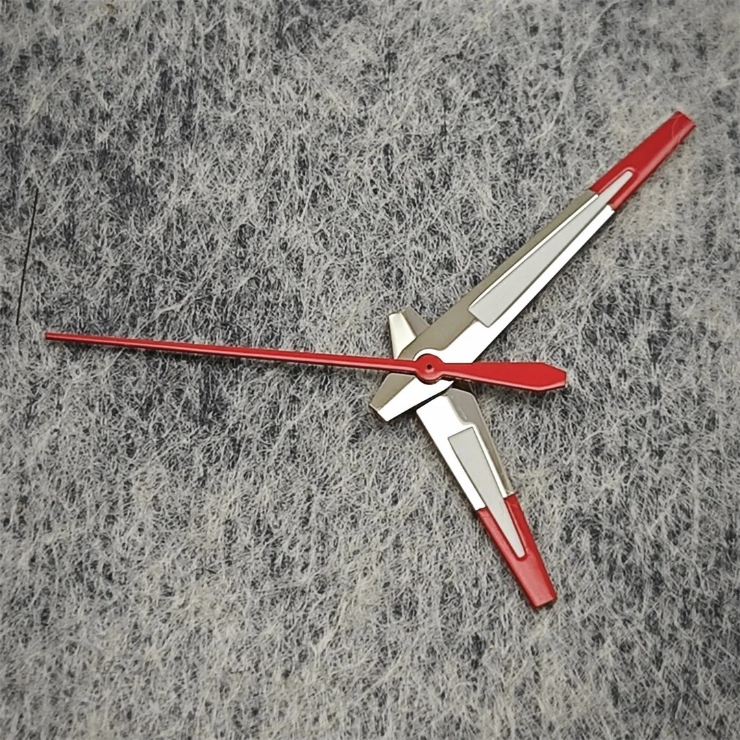 NH35 Watch Hands Silver Red Green Luminous For NH35 NH36 4R 7S Movement Parts