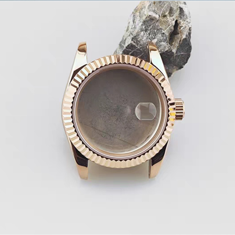 31mm Stainless Steel Watch Case Sapphire for Nh05 Nh06 Movement 24.2mm Dial