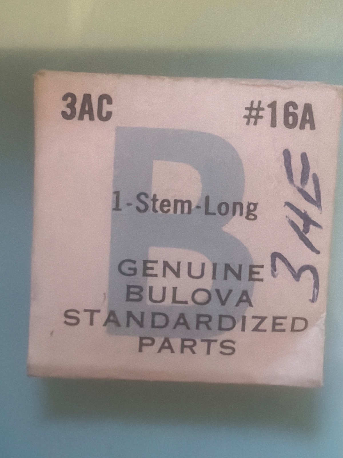 Bulova #16A #16B #16C # 16W – Winding Stem Various Calibers Factory Sealed – NOS