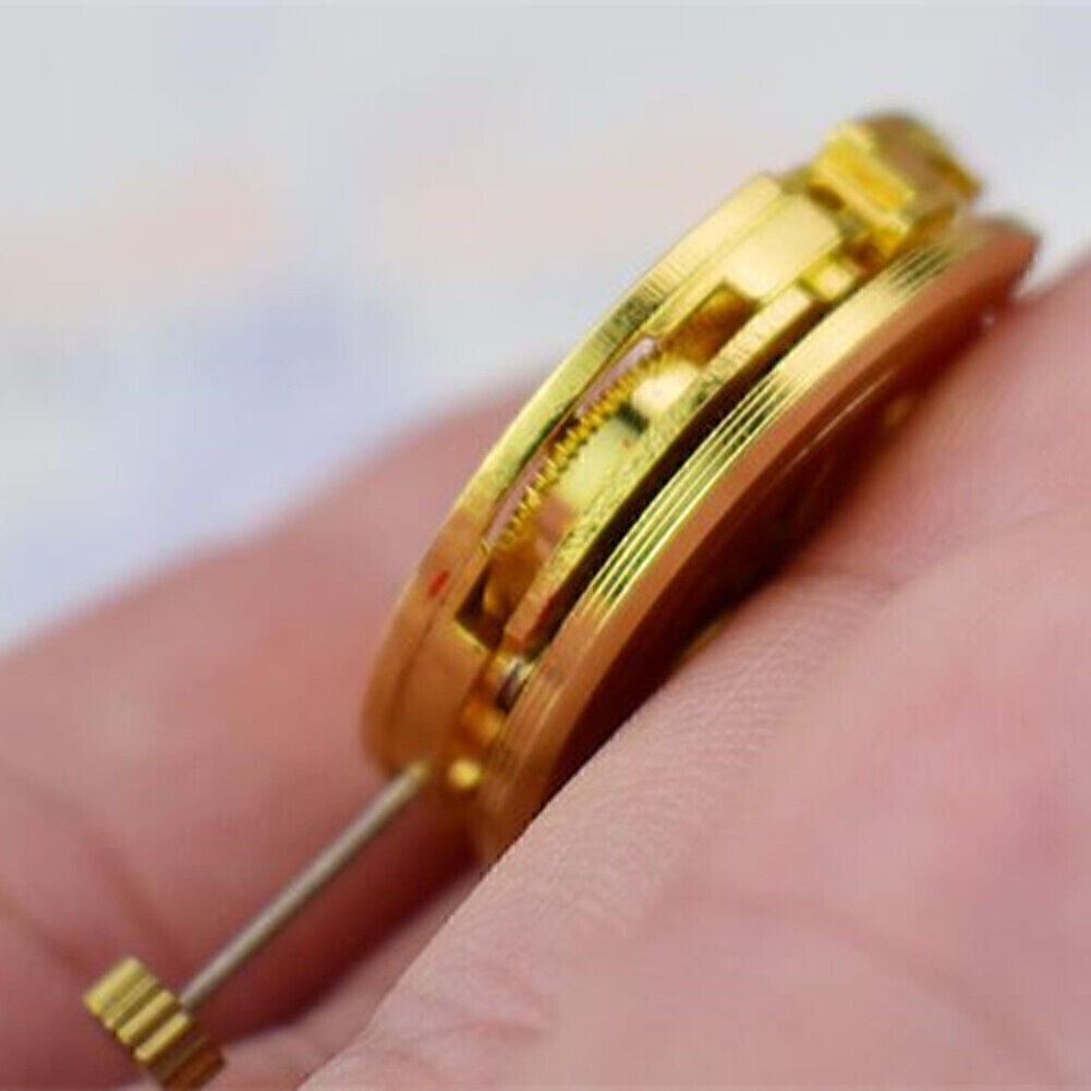 Gold Skeleton 2004 Movement Radiation Pattern Fully Automatic Watch Movement