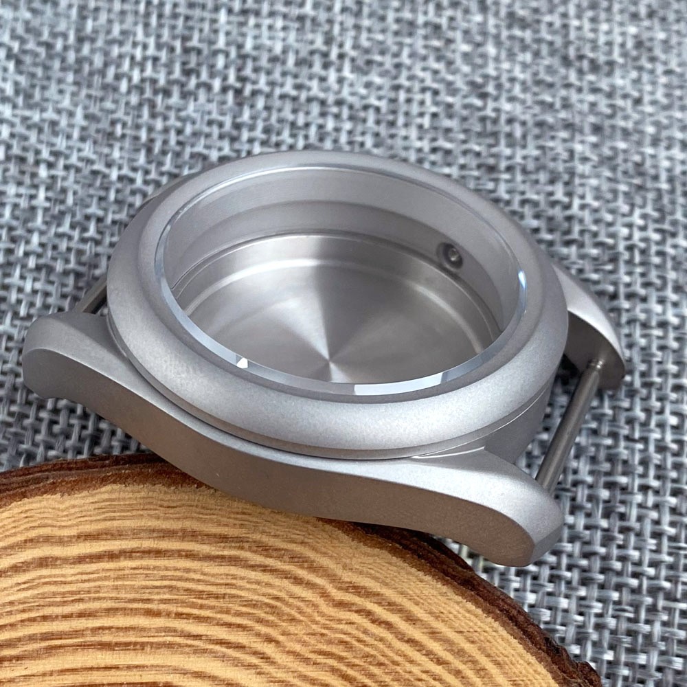 200M Diving Stainless Steel Watch Case 40mm Sandblast Brushed Fit NH34 NH35 NH36
