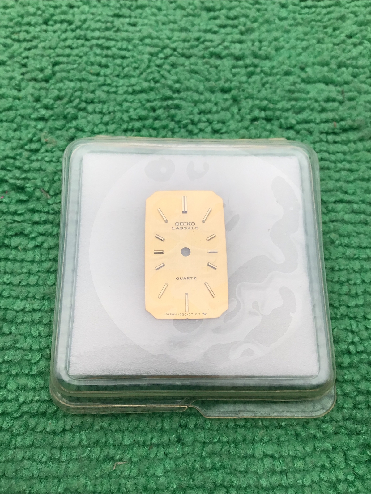 Seiko Lassale 1320 5589 XG14 Gold Dial Watch Part, NOS