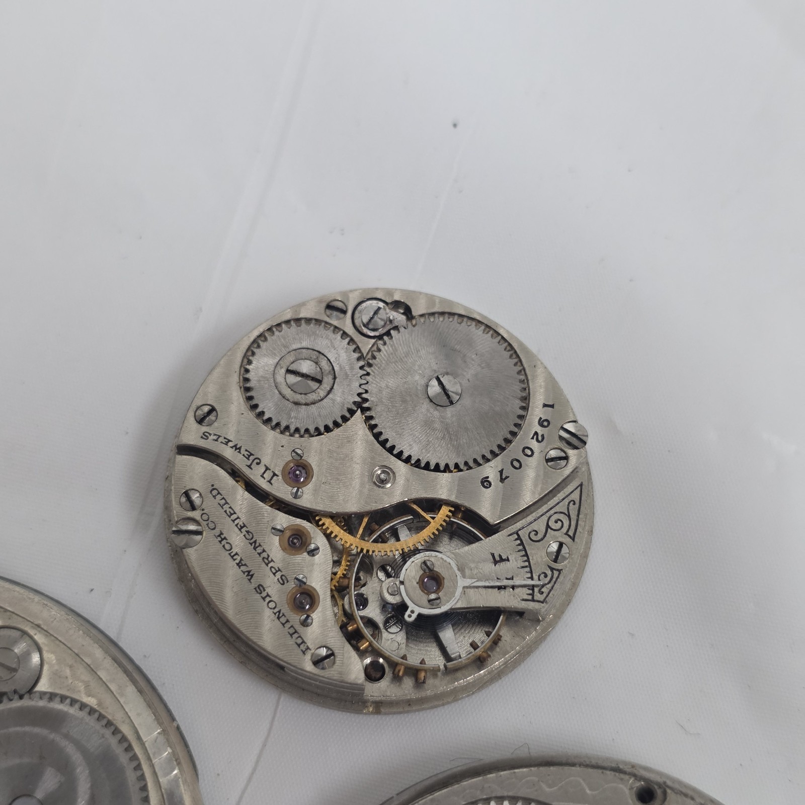 Pocket Watch Variety Movement Mechanical Watch Lot AS-IS Waltham Elgin Illinois