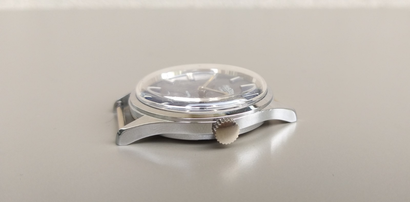 AS 1130 or FHF 30 Watch Case + Dial for 13”’ Movements Vintage 35mm NOS Swiss